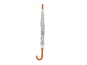 Esschert Design Bastelset Schirm Hunde zum ausmalen Orange/Weiss