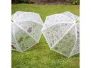 Esschert Design Bastelset Schirm Dschungeltiere zum ausmalen Grün/Weiss