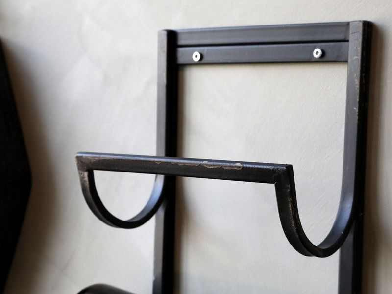 Chic Antique Weinregal Für 6 Flaschen, Schwarz