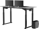 Ultradesk Gaming Tisch Uplift Schwarz/Weiss