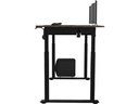 Ultradesk Gaming Tisch Uplift Braun/Schwarz