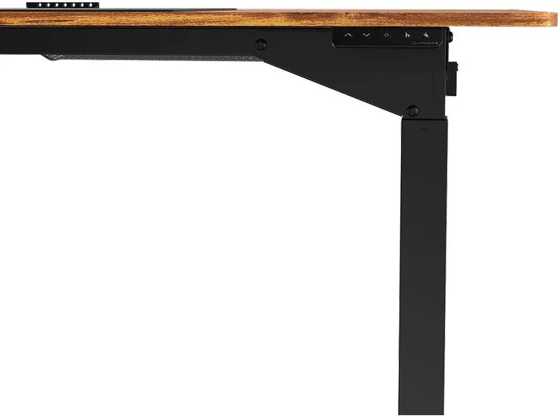Ultradesk Gaming Tisch Uplift Braun/Schwarz