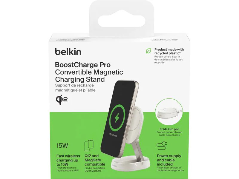 Belkin Wireless Charger Boost Charge Pro Weiss inkl. Netzteil