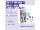 mierEdu Kinderspiel Reise-Magnetspielbox – Meerjungfrau