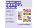 mierEdu Kinderspiel Reise-Magnetspielbox – Künstlerin