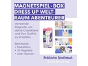 mierEdu Kinderspiel Reise-Magnetspielbox – Astronaut