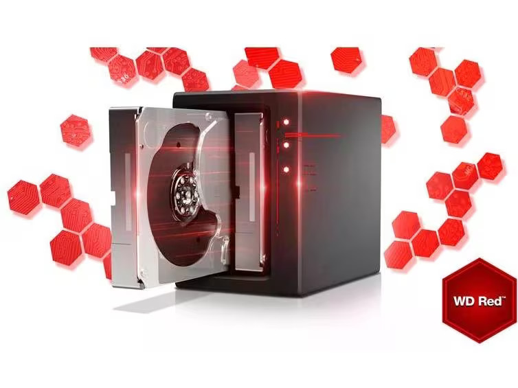 Western Digital Harddisk WD Red Plus 3.5 SATA 8 TB