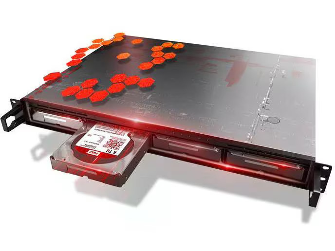 Western Digital Harddisk WD Red Plus 3.5 SATA 8 TB
