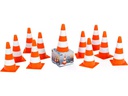 Klein-Toys Strassenverkehr Pylonen Set 10 Stück