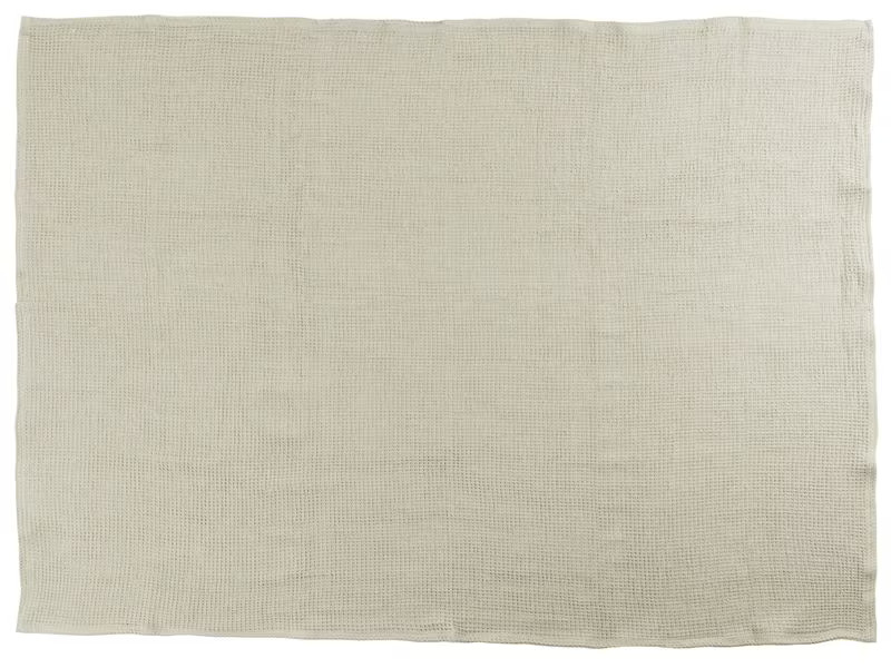 COCON Decke aus Baumwolle 150 x 200 cm, Ecru