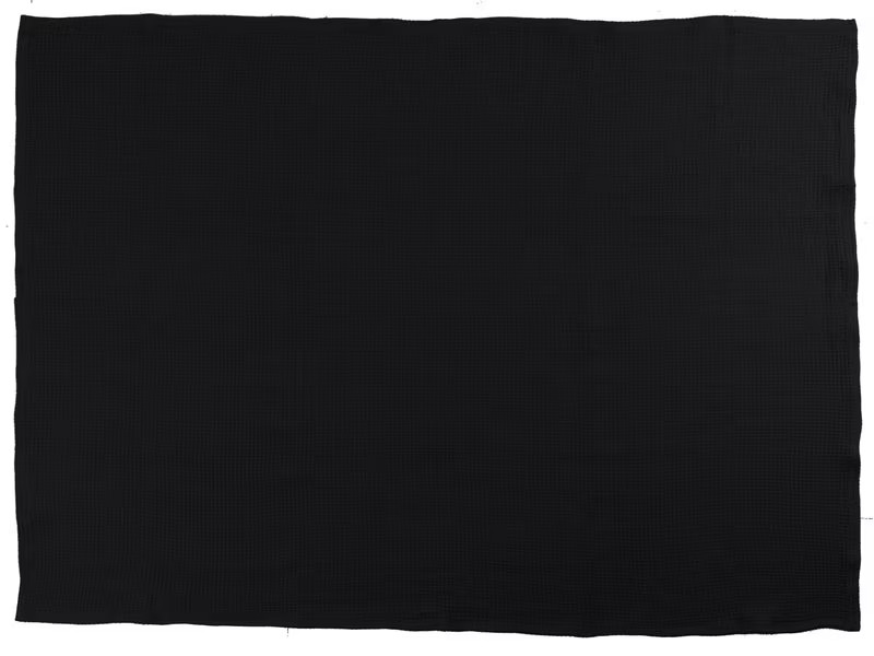 COCON Decke aus Baumwolle 150 x 200 cm, Anthrazit