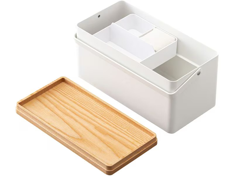 Yamazaki Aufbewahrungsbox Tower Weiss