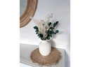 Soli Collection Trockenblumen Leana Weiss/Grün/Weiss-Gelb