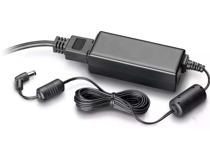 Poly Tischtelefon Edge E550 Grau/Schwarz/Weiss