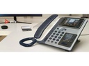 Poly Tischtelefon Edge E450 Grau/Schwarz/Weiss
