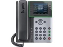 Poly Tischtelefon Edge E350 Grau/Schwarz/Weiss