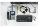 Poly Tischtelefon Edge E350 Grau/Schwarz/Weiss