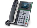 Poly Tischtelefon Edge E320 Grau/Schwarz/Weiss