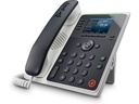 Poly Tischtelefon Edge E220 Schwarz/Weiss