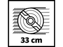 Einhell Akku-Rasenmäher GE-CM 18/33-2 Li Set
