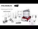 Ankarsrum Küchenmaschine AKM6230CC Coral Crush