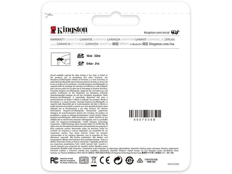 Kingston SDXC-Karte Canvas Go! Plus UHS-I U3 V30 512 GB