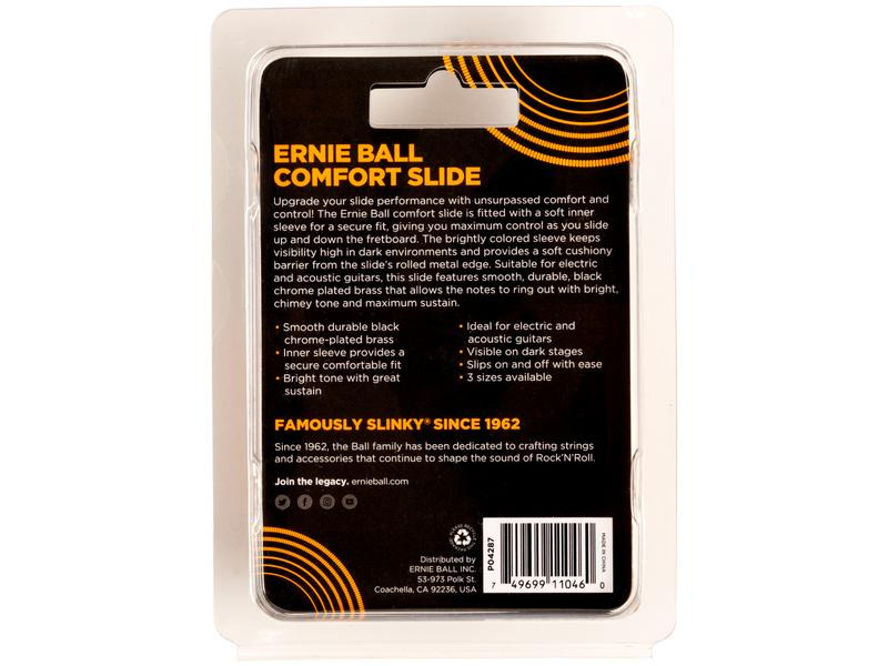 Ernie Ball Comfort Brass Slide – Klein