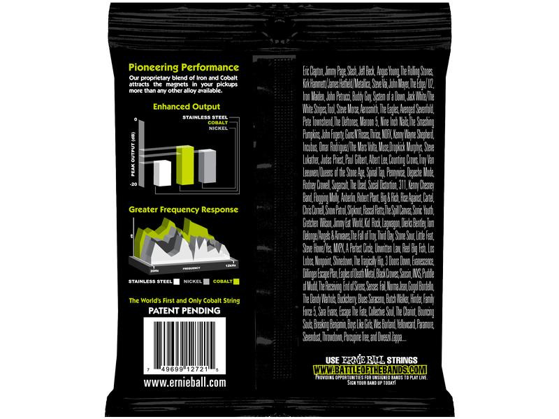 Ernie Ball Gitarrensaiten 2721 Slinky Cobalt – Regular 10-46