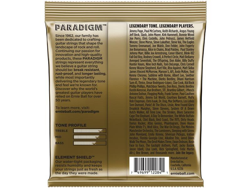 Ernie Ball Gitarrensaiten 2084 Paradigm Bronze 80/20 – Medium 13-56
