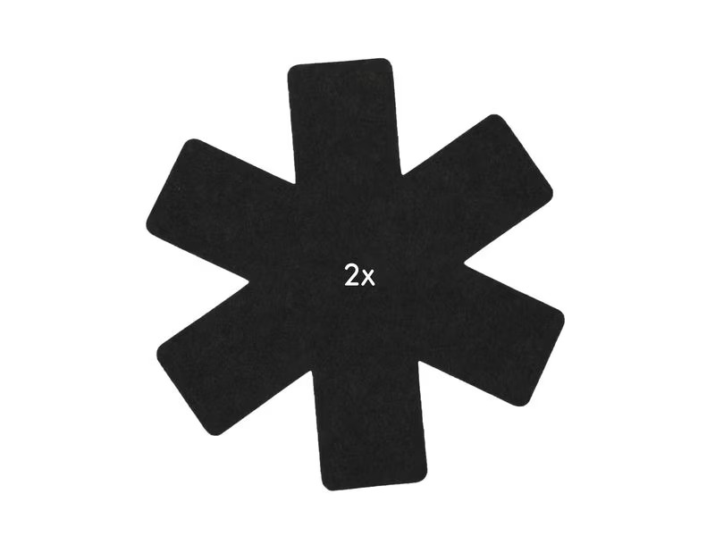 FURBER Pfannenschutz 6 Stück, Grau