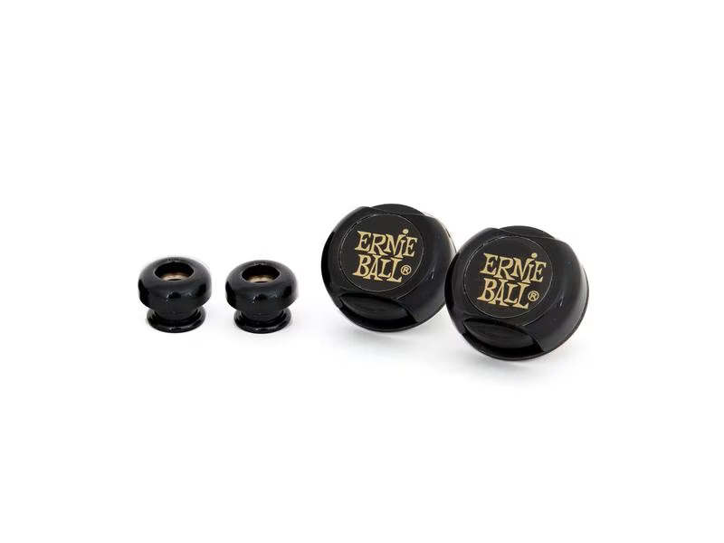 Ernie Ball Strap Lock 4601 Schwarz