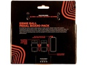 Ernie Ball Patch-Kabel 6404 Flat Ribbon, Multipack – 10 Stück, Rot