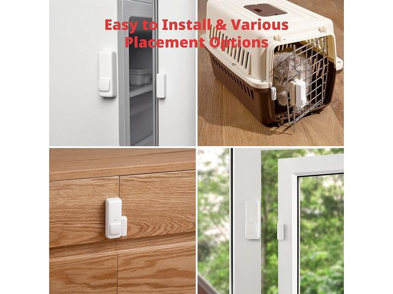 SwitchBot Funk-Fenster- und Türkontakt Contact Sensor, Weiss