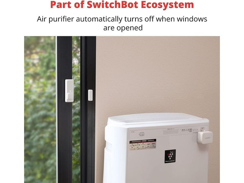SwitchBot Funk-Fenster- und Türkontakt Contact Sensor, Weiss