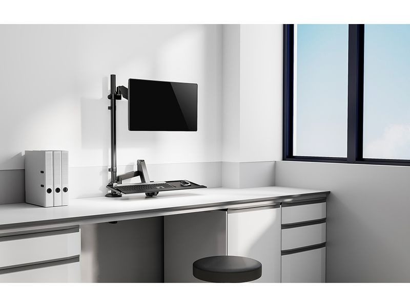 NEOMOUNTS Monitor-Standfuss WL90-325BL1 Schwarz