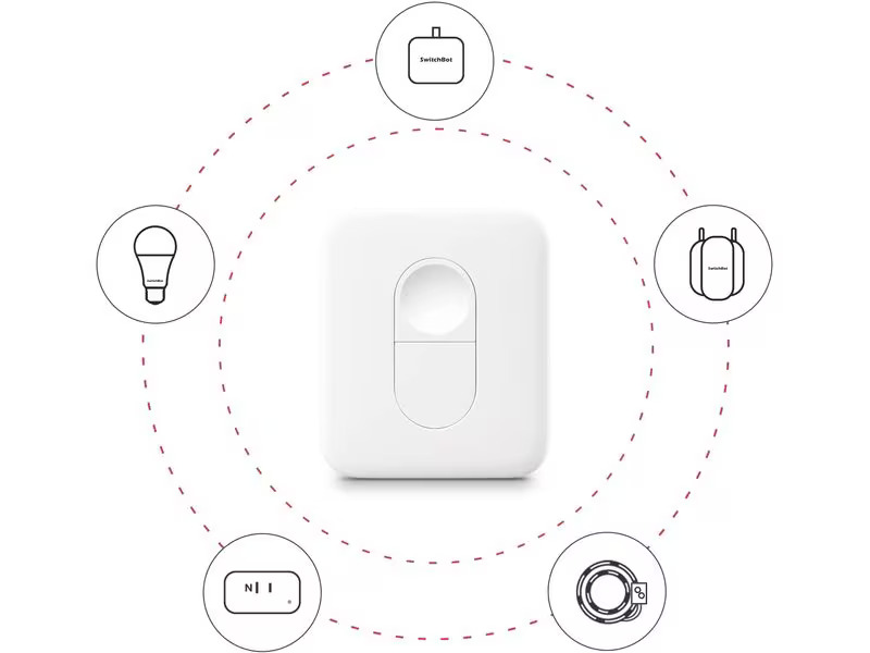 SwitchBot WLAN-Fernbedienung Remote Smarter Button, Weiss