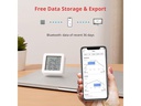SwitchBot Smartes Innen-Thermometer, Weiss