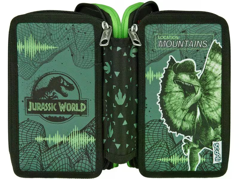 Scooli Etui Trippledecker Jurassic World