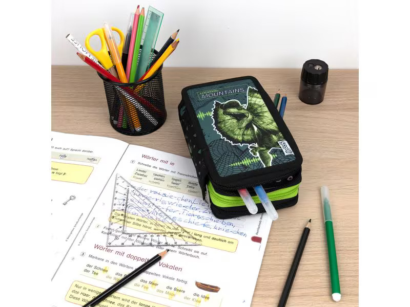 Scooli Etui Trippledecker Jurassic World