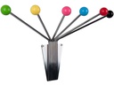 present time Wandhaken Neptune Small 4 Haken, Mehrfarbig