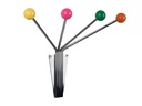 present time Wandhaken Neptune Small 4 Haken, Mehrfarbig