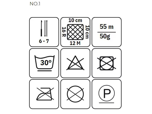myBoshi Wolle Nr.1 Schlamm 50 g, 55 m