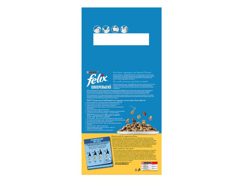Felix Trockenfutter Knuspermenü Geflügel, 2 kg
