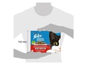 Felix Nassfutter Geflügel &amp; Gemüse in Gelée, 12 x 85 g