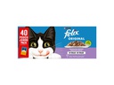 Felix Nassfutter Fleisch &amp; Fisch in Gelée, 40 x 85 g