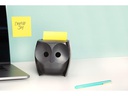Post-it Notizzettel-Dispenser 3M Z-Notes Eule Schwarz