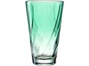 Leonardo Trinkglas Twist 300 ml, 4 Stück, Türkis