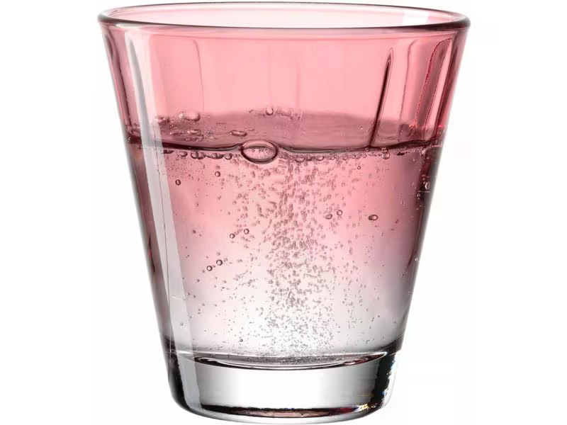Leonardo Trinkglas Twist 215 ml, 1 Stück, Mehrfarbig