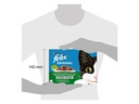 Felix Nassfutter Fleisch &amp; Geflügel in Sauce, 12 x 85g