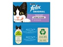 Felix Nassfutter Fleisch &amp; Fisch in Gelée, 24 x 85 g